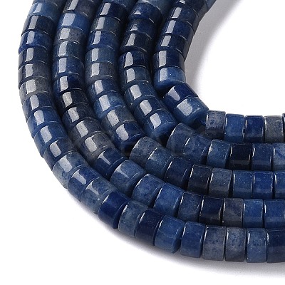 Natutal Blue Aventurine Beads Strands G-M420-A15-01-1