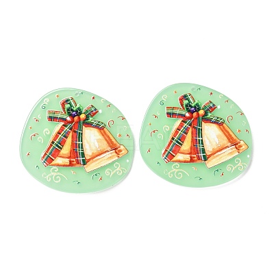 Christmas Theme 3D Printed Resin Pendants RESI-I036-03A-1