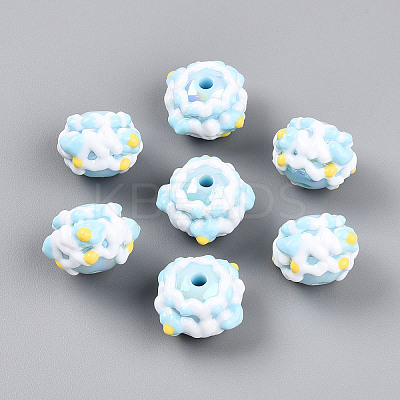 Opaque Acrylic Beads LS-SACR-YW0002-01D-1