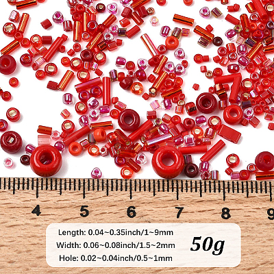 50G MIYUKI Seed Beads Mix SEED-PA0001-35B-1