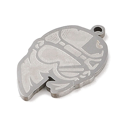 Non-Tarnish 201 Stainless Steel Pendants STAS-C095-17P-1
