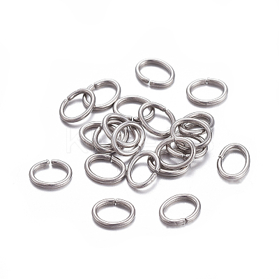400Pcs 304 Stainless Steel Open Jump Rings STAS-ZF0001-26F-1