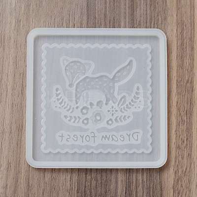 DIY Animal Coaster Silicone Molds DIY-G070-03B-1