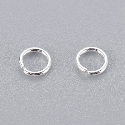 Tarnish Resistant 304 Stainless Steel Open Jump Rings STAS-E464-09K-S-1
