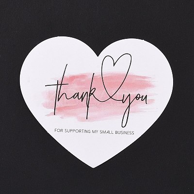 Coated Paper Thank You Greeting Card X1-DIY-F120-03B-1