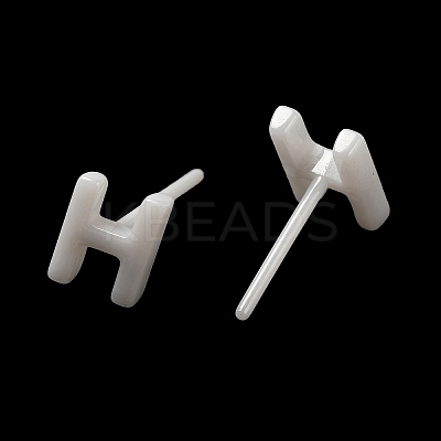 Hypoallergenic Bioceramics Zirconia Ceramic Stud Earrings EJEW-F340-04H-1