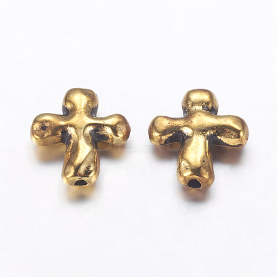 Tibetan Style Alloy Beads LS-PALLOY-A018-AG-NR-1
