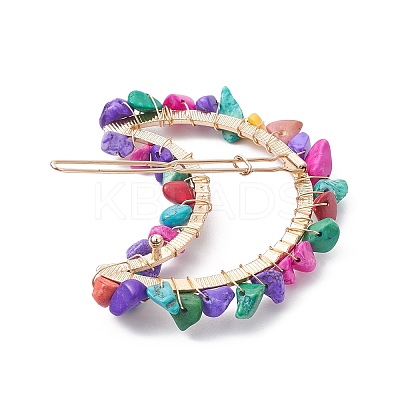 Alloy Hollow Hair Pin PHAR-JH00091-02-1