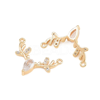 Brass Pave Cubic Zirconia Pendants KK-CBA866A-13G-1