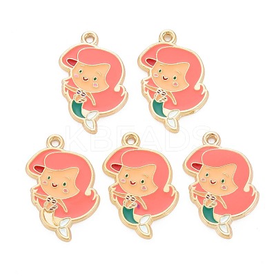Alloy Enamel Pendants ENAM-S126-116-NR-1