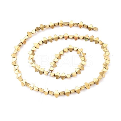 Electroplate Synthetic Non-magnetic Hematite Beads Strands G-F740-03A-1