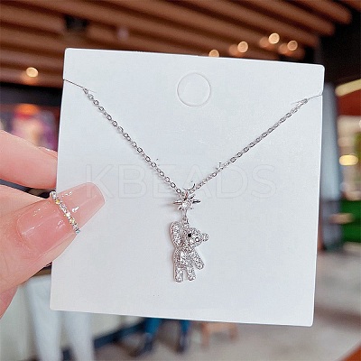 Stainless Steel Cable Chain Necklaces FS-WG30730-42-1