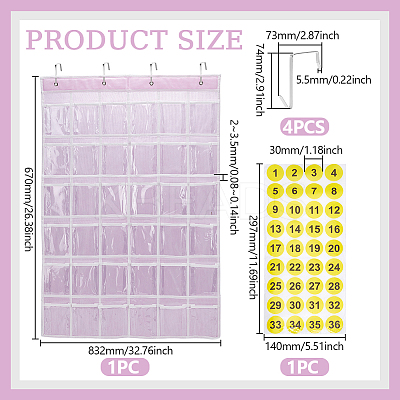 No Woven Fabric Storage Bags AJEW-WH0752-347-1