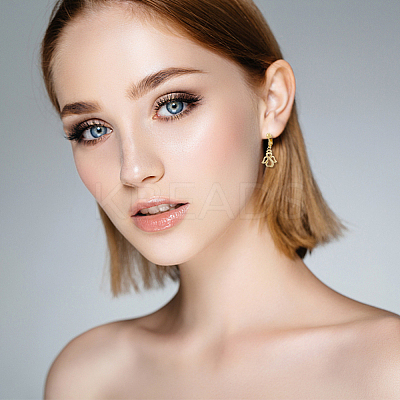 32Pcs 8 Style Brass Clip-on Earring Findings KK-HY0001-04-1