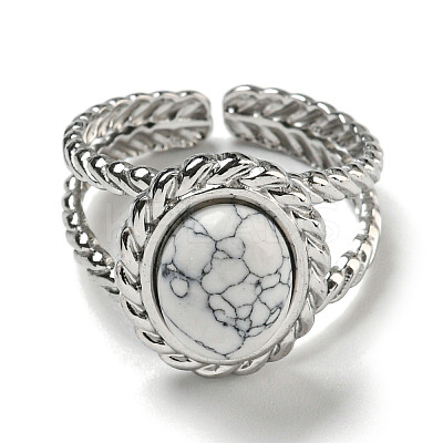 304 Stainless Steel Open Cuff Rings RJEW-C079-13P-01-1