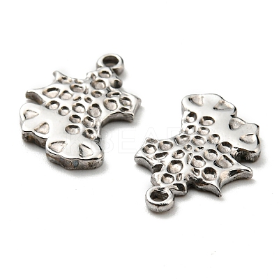 Non-Tarnish 304 Stainless Steel Pendants STAS-Q248-07P-1