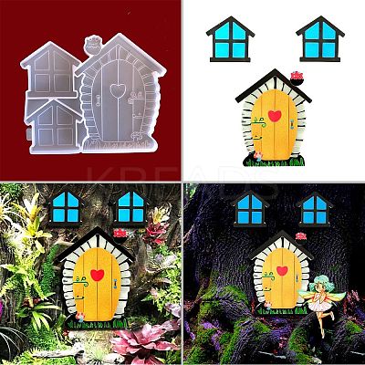 DIY The Door Of The Elves  Decoration Silicone Molds LS-DIY-C031-01-1