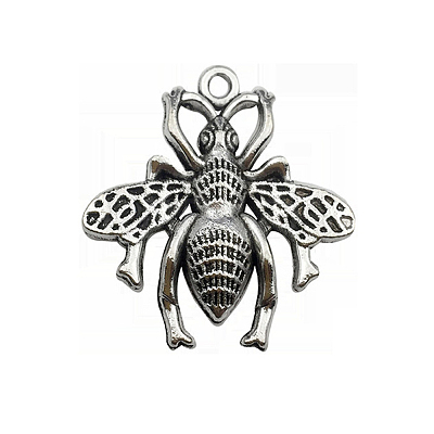 Bee Alloy Charm Pendant Antique Alloy Insect Charm for Jewelry Making Crafts FIND-SZC0010-174-1