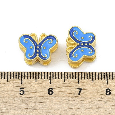 Alloy Enamel Beads PALLOY-D369-17MG-1