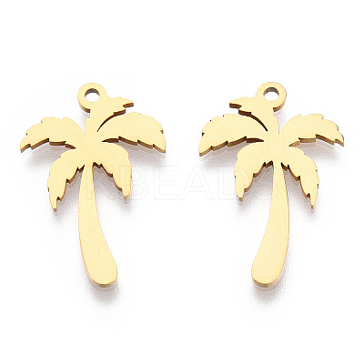 201 Stainless Steel Pendants STAS-T052-48G-1