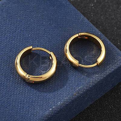 201 Stainless Steel Hoop Earrings LS-EJEW-P304-15C-G-1