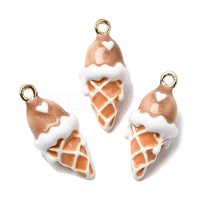 Alloy Enamel Pendants PALLOY-T094-02A-1
