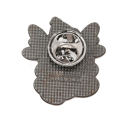 Christmas Theme Zinc Alloy Enamel Pin Brooch for Backpack Clothes JEWB-R003-02EB-10-1