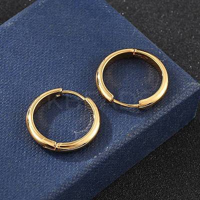 201 Stainless Steel Hoop Earrings EJEW-P304-15B-G-1