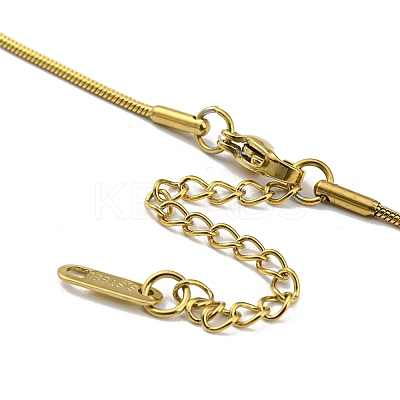 304 Stainless Steel Pendant Necklaces LS-NJEW-G120-03G-1