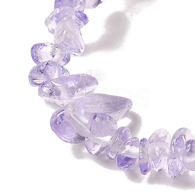 Transparent Glass Beads Strands GLAA-P060-01C-20-1
