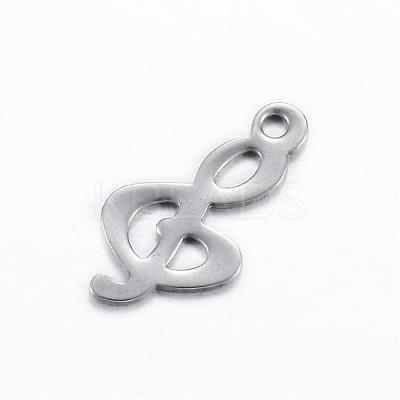 Tarnish Resistant 201 Stainless Steel Charms STAS-D445-083-1