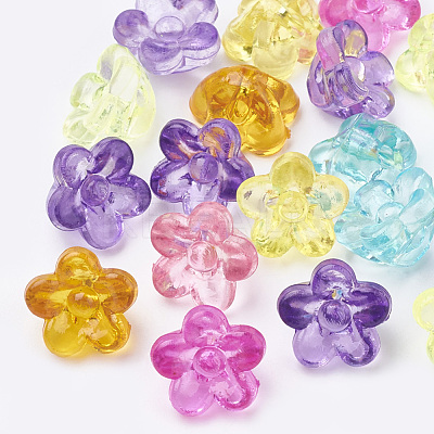 Transparent Acrylic Beads X-MACR-S296-43-1