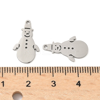 Christmas 201 Stainless Steel Pendants STAS-P428-01B-P-1