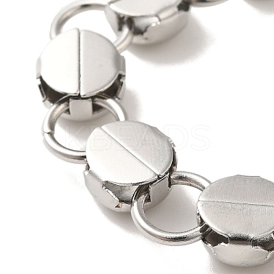 Non-Tarnish Handmade 304 Stainless Steel Necklaces NJEW-Q333-02D-01-1