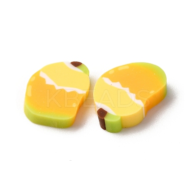 Handmade Polymer Clay Cabochons CLAY-B007-03D-1