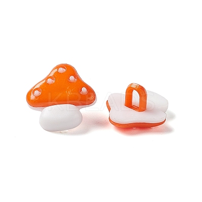 Acrylic Shank Buttons BUTT-Q018-M-1