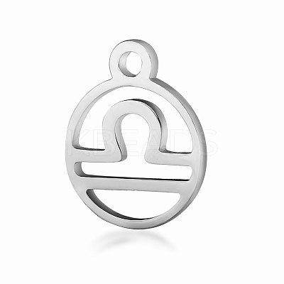 Non-Tarnish 201 Stainless Steel Charms STAS-T014-T505-7-1