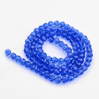 Transparent Glass Bead Strands X-GLAA-G013-10mm-26-1