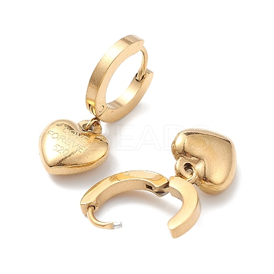 3 Pairs 3 Style Synthetic Shell Rhombus Dangle Hoop Earrings EJEW-B020-19G-1