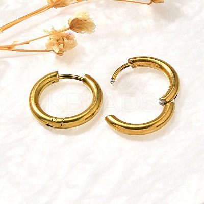 304 Stainless Steel Hoop Earrings for Women EJEW-M068-15B-G-1