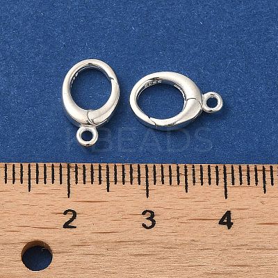925 Sterling Silver Twister Clasp STER-D006-14S-1