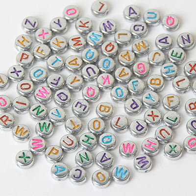 1000Pcs Opaque Acrylic Beads OACR-PA0001-34D-1