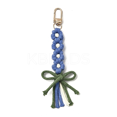 Cotton Pendant Decorations HJEW-TA00396-04-1