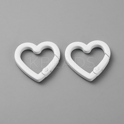 Zinc Alloy Spring Gate Rings AJEW-WH0471-106E-1