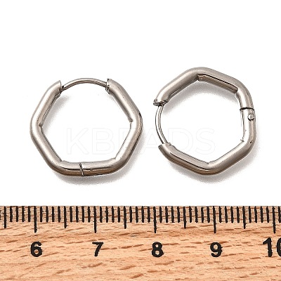 201 Stainless Steel Hoop Earrings EJEW-Z137-02P-04-1