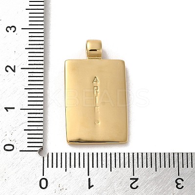 304 Stainless Steel Pendants X-STAS-L022-306G-01-1