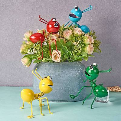 4Pcs Cute Insect for Hanging Wall JX172A-1