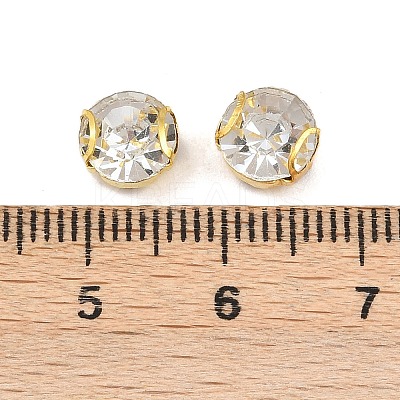 Flat Round Sew on Rhinestone Montee Beads STAS-B107-01D-01G-1