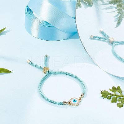 DIY Evil Eye Bracelet Making Kits DIY-NB0006-80-1