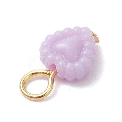 Opaque Acrylic Pendants PALLOY-JF04351-02-1